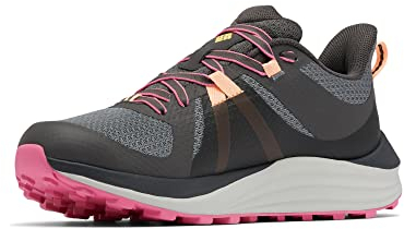 Columbia Escape Pursuit Outdry WP wasserdichte Wanderschuhe für Damen, Grau (Dark Grey x Wild Geranium), 39.5 EU