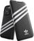 adidas Hülle Entworfen für iPhone 14 Pro | Stoßfester Fallschutz | Kompatibel mit kabellosem Laden | 6,1 Zoll Schwarz-Weißes DREI Streifen Folio Design | Schützende Originals Handyhülle