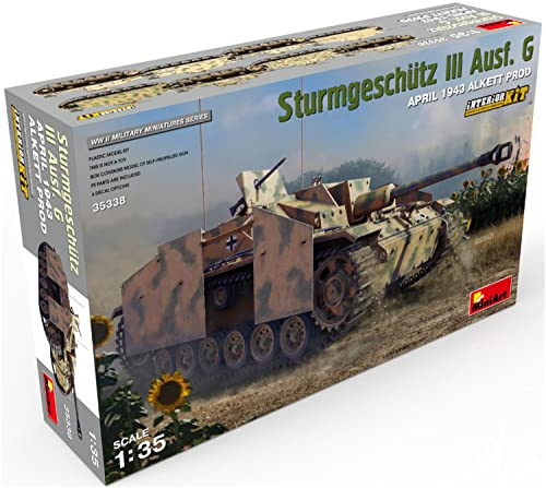 Miniart 1:35 - Sturmgeschtz III Ausf G Alkett (Int Kit)