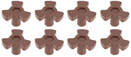 Mobestech 8pcs Microwave Shaft Microwave Oven Turntable Motor Coupler Tray Shafts Oven Replacement Plate