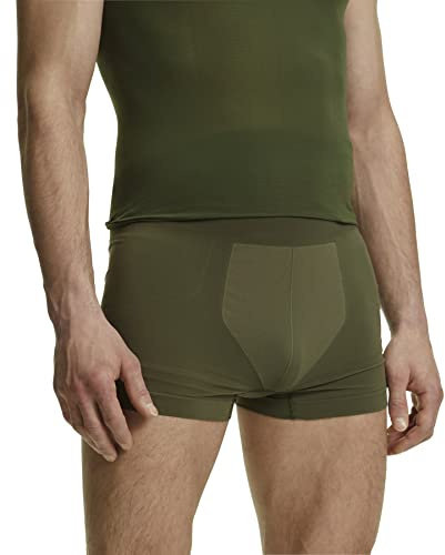 FALKE Men's Ultralight Cool M Bx Functional Yarn Quick Dry 1 Piece Base Layer Underwear, Green Herb 7754, M