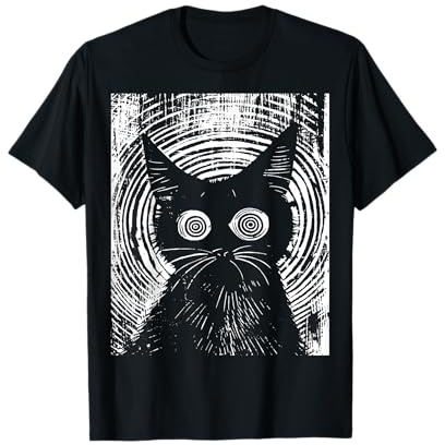 Trippy Cat | Pastel Goth Gothic Grunge Alt Punk Weirdcore T-Shirt
