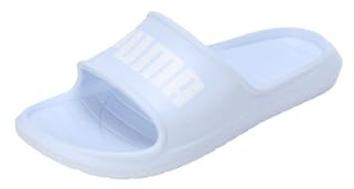 PUMA Unisex Divecat V2 Lite Slide, Eisblau, Weiß, 40.5 EU