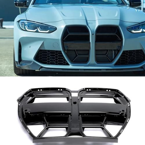 Auto-Frontgrill, Für BMW G80 M3 G82 G83 M4 2021 2022 2023 2024, etterfest und langlebig Kühlergrill Frontstoßstange Grill Abdeckung Ersatz Autoteile