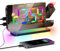 Digitalwecker Mit Projektion FüR Schlafzimmer, Cabilock Funkwecker Mit Projektion Mit GroßEr Led-Anzeige,Digital Uhr Mit 180° Projektor,Led Uhr,Type C&Amp;USB,12/24 H,Wecker Laut FüR TiefschläFer
