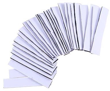 STOBOK Strong Adhesive Pads Double Sided Sticky Tape 40 Pcs Removable Mounting Straps for Wall