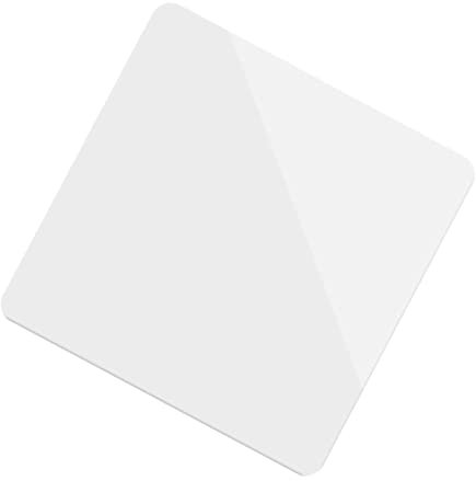 Angoily Solide Fotografie-Platte Acrylspiegel 30 X 30 cm Weiß Foto-Hintergrund Requisiten Reflexionsplatte Für Schmuck Uhren Objekte Zubehör