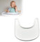 Tray für Hochstuhl,Tablett Kompatibel mit Stokke Tripp Trapp Stuhl,100% BPA-frei,Einfach zu montieren,glatter Oberfläche starker Saugkraft,Hochstuhlzubehör für Kleinkinder 6–36 Monate (Weiß)