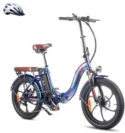 Fafrees F20 PRO E-Bike Klapprad Elektrofahrrad 20 Zoll Fatbike, 250W Motor 36V 20AH Akku, 20 * 3,0 Zoll Mountainbike Elektrofahrrad 40 Nm