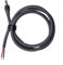 Fauhapyway 14AWG DC Power Extension Cable， For Starlink Mini Router 2-Core Sheathed Cable With Temperature Resistance Above -50°C(2m)