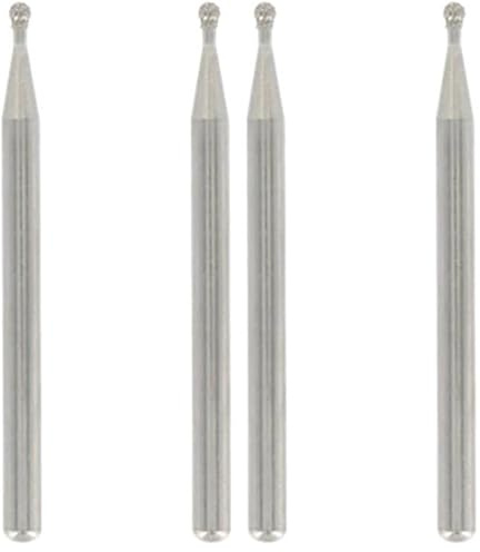 Dremel 7103 Diamantbestückter Fräser - Zubehörsatz für Multifunktionswerkzeug mit 2 Diamant-Fräser ø 2,4 mm zum Gravieren, Schnitzen, Fräsen und Finisharbeiten (Packung mit 2)