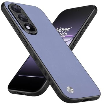 Puxssul für OnePlus Nord 5 Hülle, Kratzfest Premium PU Kunstleder Zurück + Flexible TPU Rahmen, Anti-Fingerabdruck Stoßfest Handyhülle für OnePlus Nord 5 mit Kameraschutz (Grau)