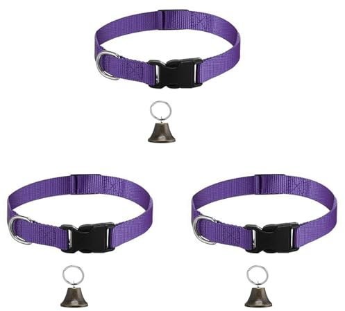 Zkydhbd Haustierhalsband, Kuhglocken Befestigung, Schnellverschluss Schnalle für Ziegen und Schafe, Kuhglocken Halsband