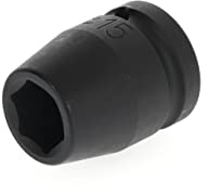 GEDORE Douille impact, Douille avec entraînement 1/2 12,5 mm, Profil UD 6 pans, Taille 15 mm, Actionnement par une machine, Voiture K19 15