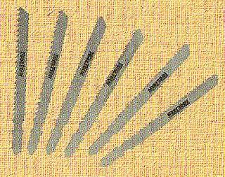 TOOLTECH® 6 Stichsägeblätter 8x99mm 10051 Holz