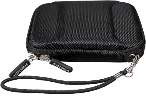 PEDEA Hardcase Tasche für Navigationsgeräte bis 5 Zoll (12,7 cm), passend für Becker active.5 CE LMU / active.5 LMU / active.6 CE LMU / active.6 LMU, Blaupunkt MotoPilot, Garmin nüvi 2595 / nüvi 2597 LMT / nüvi 2599LMT-D / nüvi 2699LMT / nüvi 55 LMT / nüvi 56 LMT / zumo 390LM, TomTom Rider 400 / Start 20 M / Start 25 M / Start 25 M Europe Traffic / Via 135 M