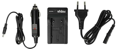 vhbw Ladegerät kompatibel mit JVC GZ-MS90 | GZ-MS90EU, GZ-MS95, GZ-MS95EU Kamera Camcorder Action Cam-Akku - Ladeschale