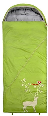 Grüezi+Bag Erwachsene Deckenschlafsack Cloud Decke REH RV Links Schlafsack, Grün, 33 x 16 x 16 cm