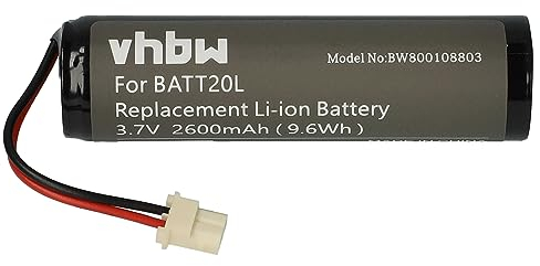 vhbw 1x Akku kompatibel mit Midland ER200, ER300 digital Radio (2600 mAh, 3,7 V, Li-Ion) - Ersatz für BATT20L