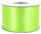 Satinband 50mm x 25m Rolle - FARBAUSWAHL in 3/6/12/18/25/38/50/75/100mm - farbecht & waschbar - Schleifenband für Ostern - Geschenkband zum Verpacken Dekorieren Basteln - Hellgrün Neon 556