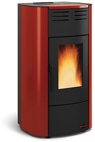 La nordica Raffaella idro 2.0 libre installation Pellet Noir, Rouge Poêle
