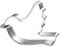 WDYJMALL Pigeon Dove Bird Cookie Cutter
