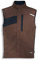 Uvex Perfexxion Premium Herren-Arbeitsweste - Braune Männer-Weste - Vielfältige Taschen XXL