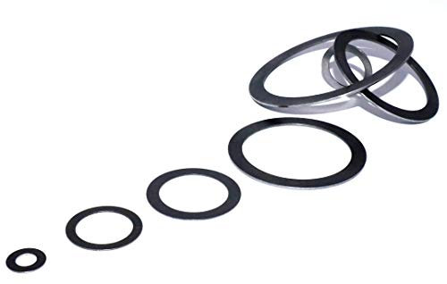 Passscheibe 15x21x0,2 DIN 988 Stahl blank 10 Stück Ausgleichsscheibe Distanzscheibe flache Unterlegscheibe