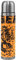 BKEOY Thermosflasche aus Edelstahl, doppelwandig, auslaufsicher, abstrakt, geometrisch, Tiger, personalisierbar, bedruckt, echtes Leder, 500 ml