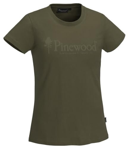 Pinewood 3445 Outdoor Life Damen T-Shirt H. Olive (713) S