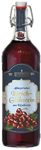 Kunzmann Altbayrischer Kirsch Glühwein (1 x 1,0l Flasche) - die Glühweinspezialität aus dem Herzen BayernL8
