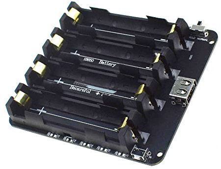 1/2/4 Halter 18650 Shield V9 18650 Modul Micro USB Type-C Erweiterungsboard Modul mit Kabel 5V/3A 3V/1A ESP-8266 ESP32 4-Wege