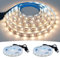 GOMING USB 5V Striscia LED Bianco Naturale 4000K Alimentato da USB 4M (2 pezzi x 2M) 240 LED IP20 Non Impermeabile Flessibile 2835 SMD Nastri LED Luci per Decorazione Interna