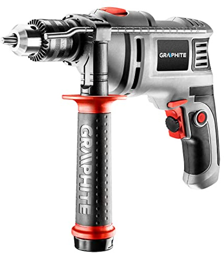 GRAPHITE Bohrhammer 650 W, einfache Geschwindigkeit, 13 mm Schlüsselgriff
