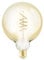 EGLO E27 Lampe dimmbar, Spiral LED Retro Glühbirne Globe, Vintage Deko Leuchtmittel amber, 4 Watt (entspricht 25 Watt), 245 Lumen, warmweiß, 2000 K, Edison Birne G125, Ø 12,5 cm