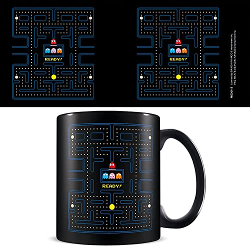 empireposter Pac-Man - Maze - Black Keramik Tasse - Größe Ø8,5 H9,5cm