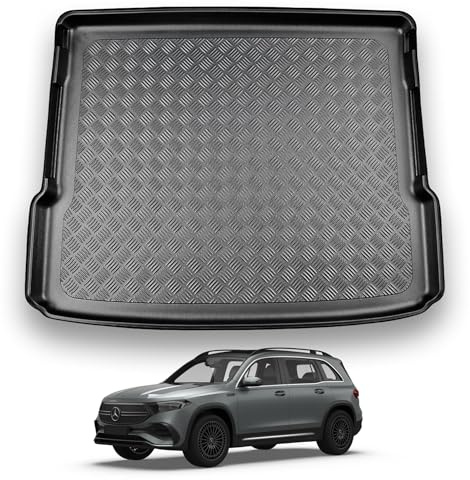 NOMAD Boot Liner Mat for Mercedes EQB 2021+ | Tailored PE Car Boot Protector Tray, Waterproof Raised Edge Trunk Mat, Easy Clean Cargo Floor Liner