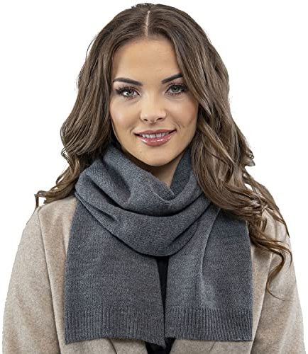 VIVISENCE Damen Winter Schal Aus Modischer Gemütlich Wärmendem Garn Mit Dekorativer Bindung Für Kalte Wintertage Frauen Elegante Und Sportliche Outfits Winter Herbst Modell 7104