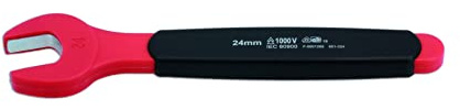 Laser 8556 Insulated Open Ended Spanner 24mm