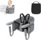 JNGLGO Tischsitz Baby Faltbar Babysitz mit Transporttasche, Sitzerhöhung für Esstisch, Tragbar Baby Hochstuhl Stuhlsitz für Kleinkind, Belastbar bis 15 kg, Ideal für zu Hause und Unterwegs