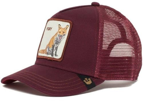 Goorin Bros Foxy Mama, Trucker-Kappe, Granatrot, granatrot, Einheitsgröße