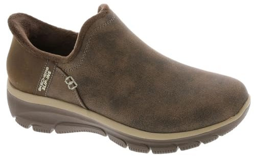 Skechers Easy Going Modern Hour, Stivaletto Donna, Chocolate, 56 EU