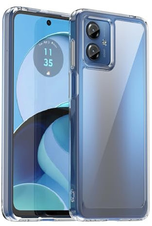 KP TECHNOLOGY Case For Motorola Moto G14 - Thin Soft Silicone Gel Case Cover for Motorola Moto G14 (CLEAR)