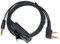 HYSHIKRA Universal multibroches à 3,5 mm câble Audio avec PTT Compatible Baofeng UV - 5R UV-5ra 777 888s UV-82 Kenwood th - 22at TK - 3100 et 3,5 mm Audio Interface Casque avec Microphone (3,5 à k)