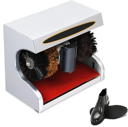 HACSYP Cireuse de Chaussures Automatique - Électrique avec Brosse combinée, polisseuse de Chaussures à Induction Intelligente, for Le Hall de l'hôtel du Magasin à Domicile