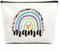 LAKJUOZ Idea Regalo Festa Della Mamma Originale Pochette Donna Trucchi Mamma Migliore Del Mondo Pochette Da Viaggio Mare Elegante Idee Regali Gadget Utile Per La Mamma Originali
