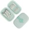 OWill Nagelschere Set, Nagelpflegeset, Nagelset Maniküre, Nagelscheren set, Maniküre Set Männer und Nageletui Damen(Grüner)