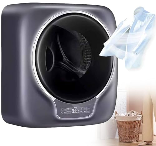 Mini Washing Machines, 3kg Mini Washing Machine and Dryer, Fully Automatic Front Loading Compact Mini Washing Machine for Dormitory in Travel Apartments