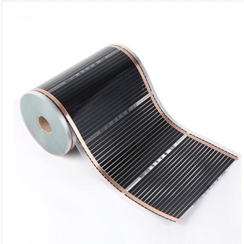KXJSYL Tool 1pc 220V 50cm Width Healthy Floor Heating Infrared Underfloor Heating Carbon Film Heater Electric Floor Warming Mat 220W(50cm x 150cm)