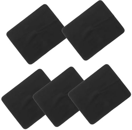 Beavorty 5pcs Microfiber Cleaning Cloths for Eyeglasses Tv Lenses Polishing Cloths for Glasses Spectacle Cleaning for Daily Use